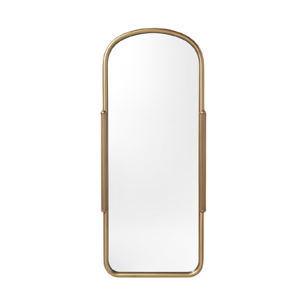 Arched Gold Framed Full-Length Mirror: Elegant and Modern Design